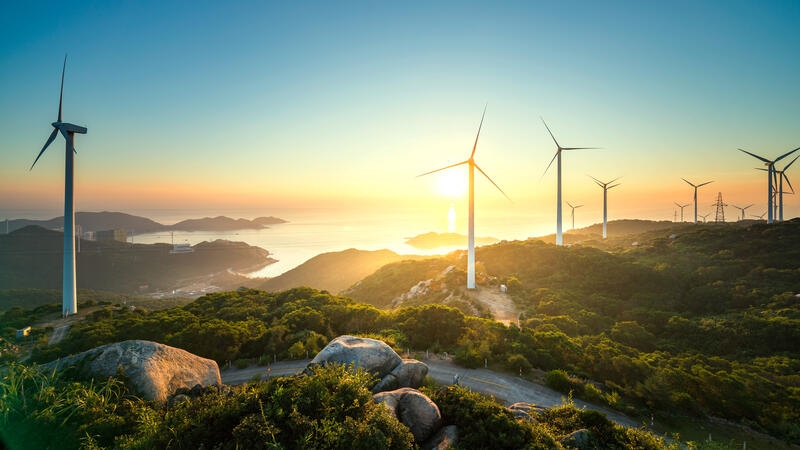 Wind power in the high mountains